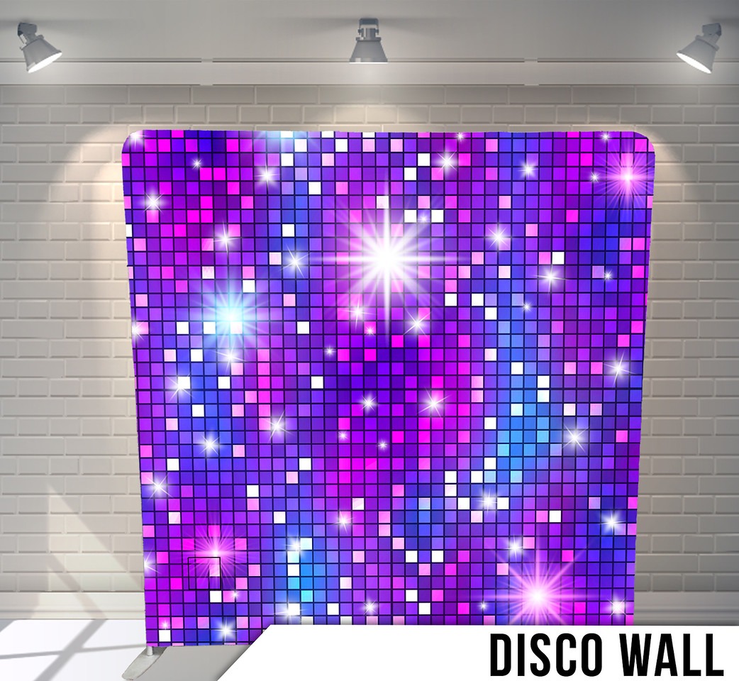 disco wall backdrop image