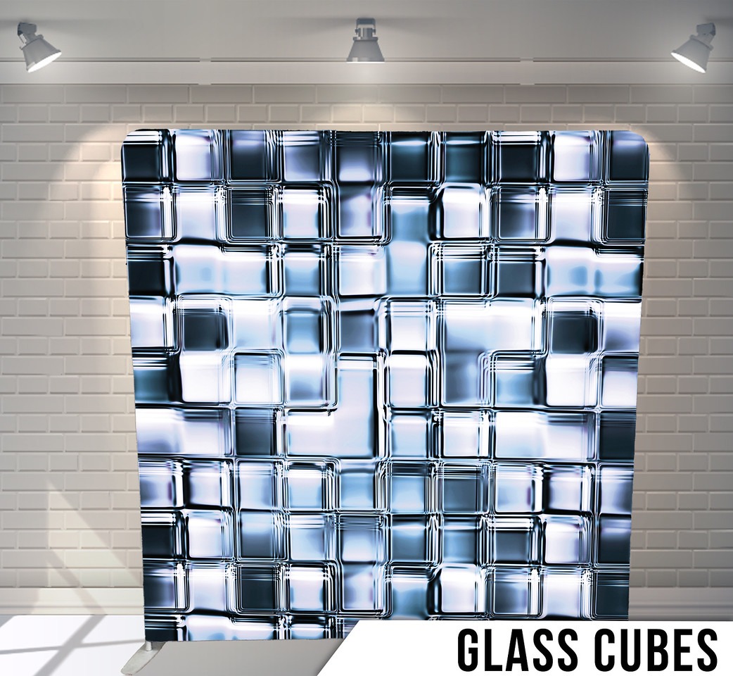 glass cubes backdrop image